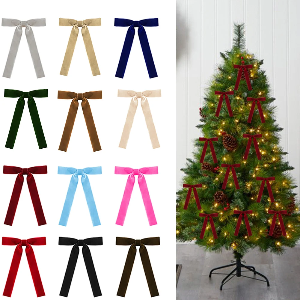 Christmas Tree Accents 2.5cm L - Bow Tie Pre Tied ulasan dan harga