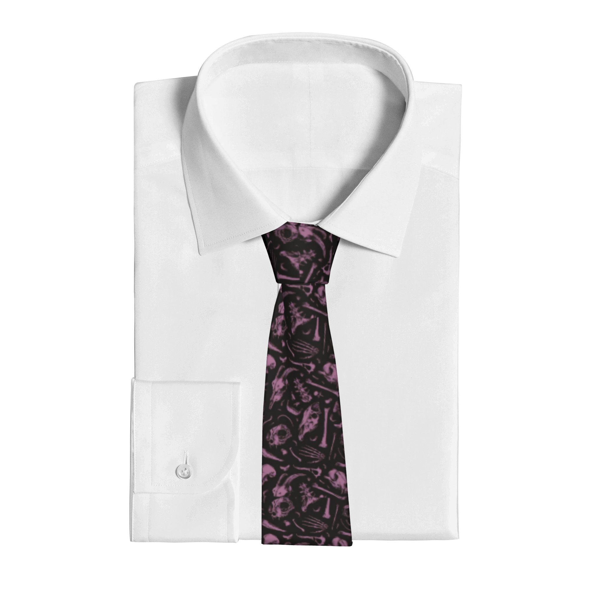 Halloween Gothic Coquette Neck - Skinny Tie Men ulasan dan harga