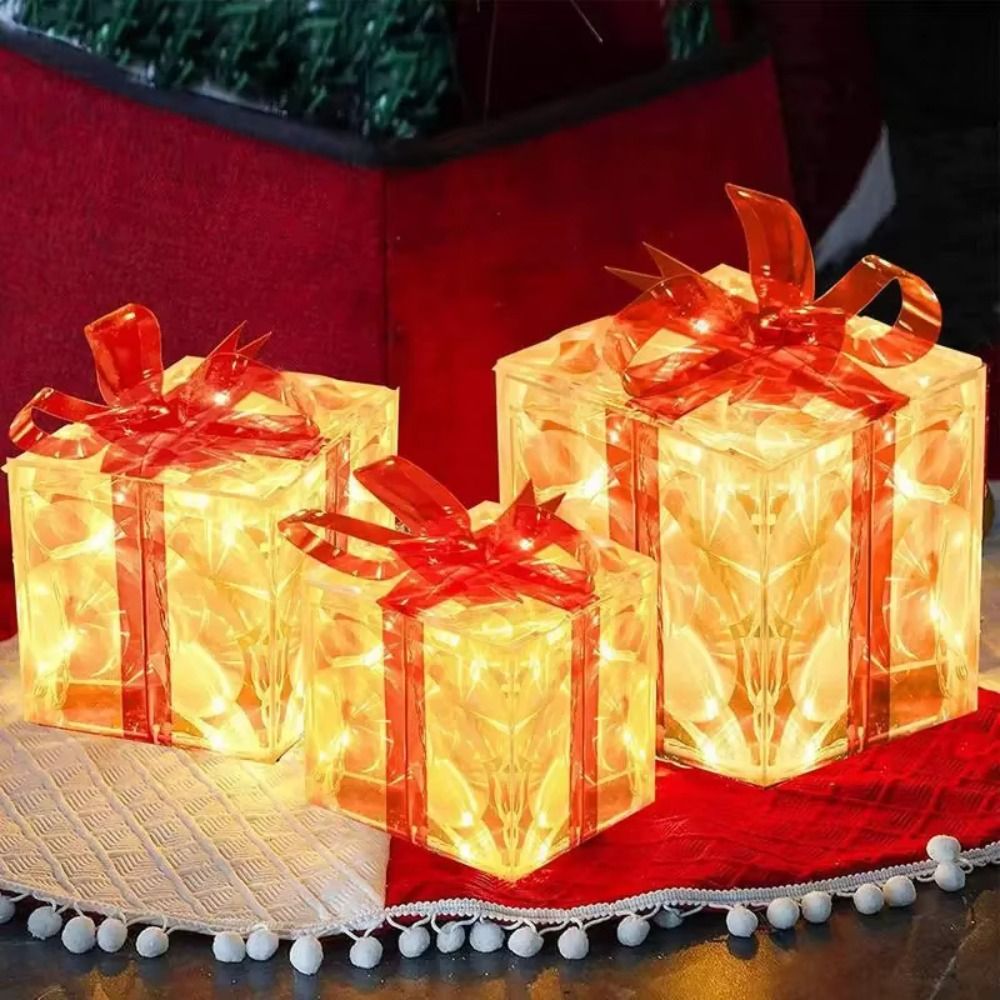 With Bow Christmas Gift Boxes  - Bow Tie Pre Tied ulasan dan harga