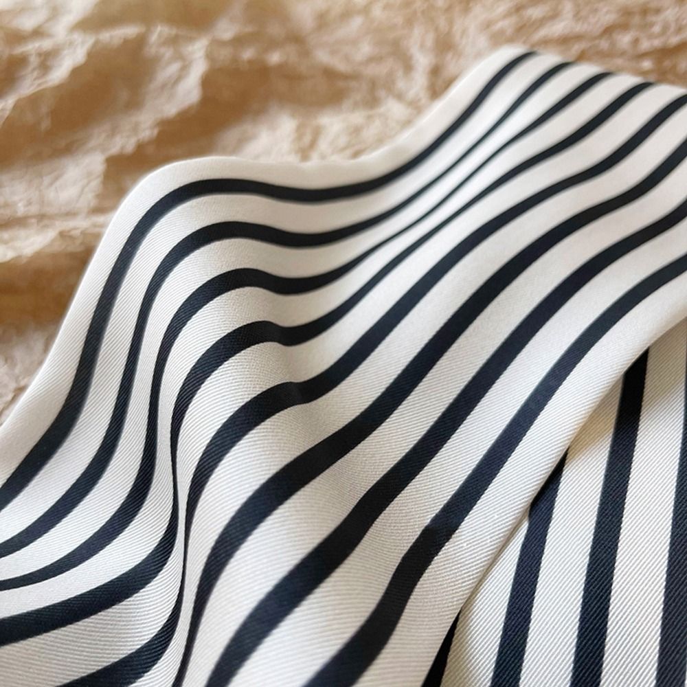 Neckerchief Tie Stripe Female  - Silk Tie Striped ulasan dan harga
