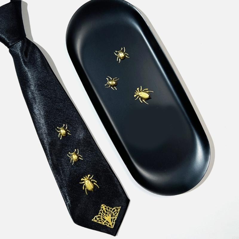 Stylish Punk Rock Necktie with - Bow Tie Pre Tied ulasan dan harga